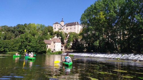 photo canoe gartempe 
